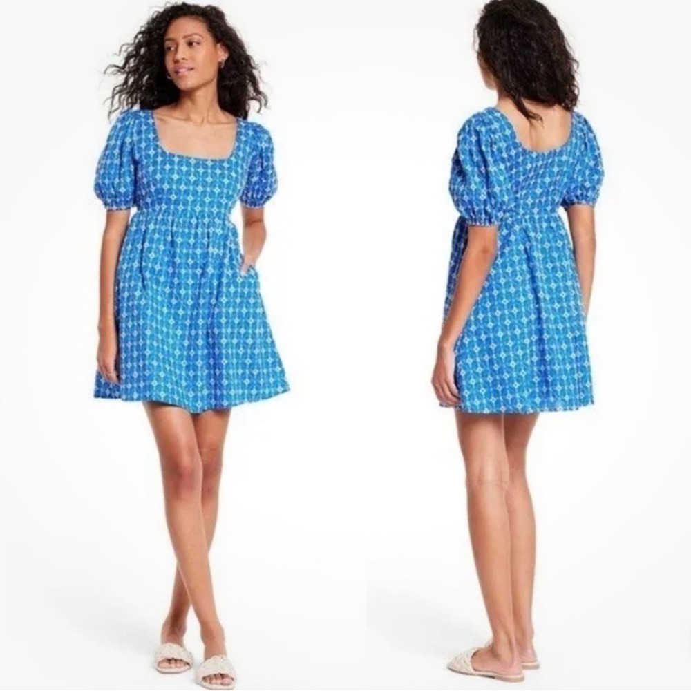 RHODE Blue Mini Dress